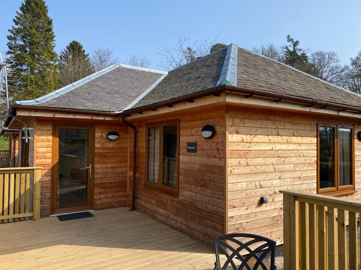 Pheasant Lodge With Hot Tub Forgandenny Zewnętrze zdjęcie